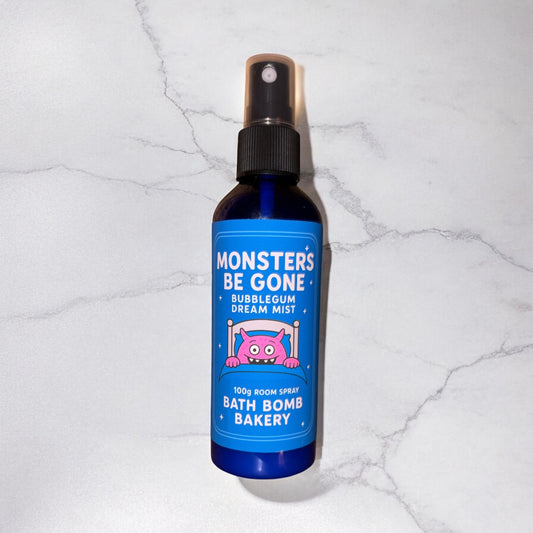 Monsters be gone bubblegum dream mist room spray 100g