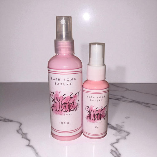 Sweet Aurora Body Spray 100g