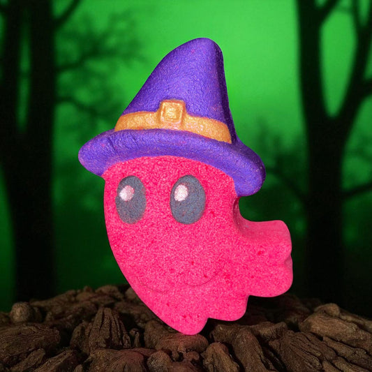 Lollypop Witchy Pink Ghost Bath Bomb