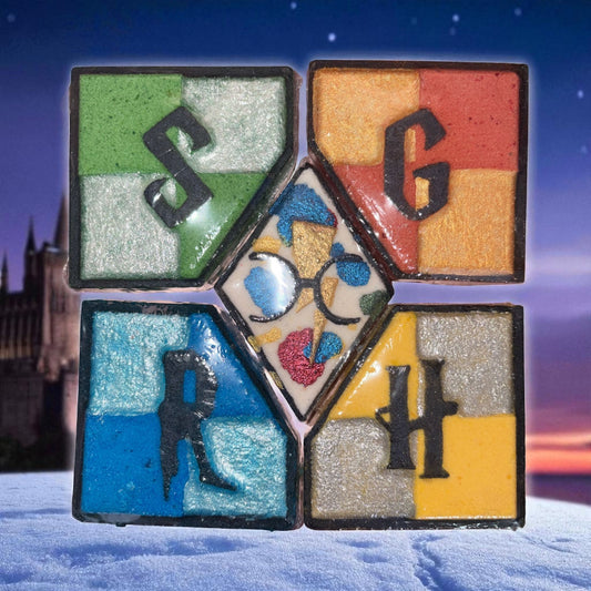 The wizard house bath bomb puzzle set