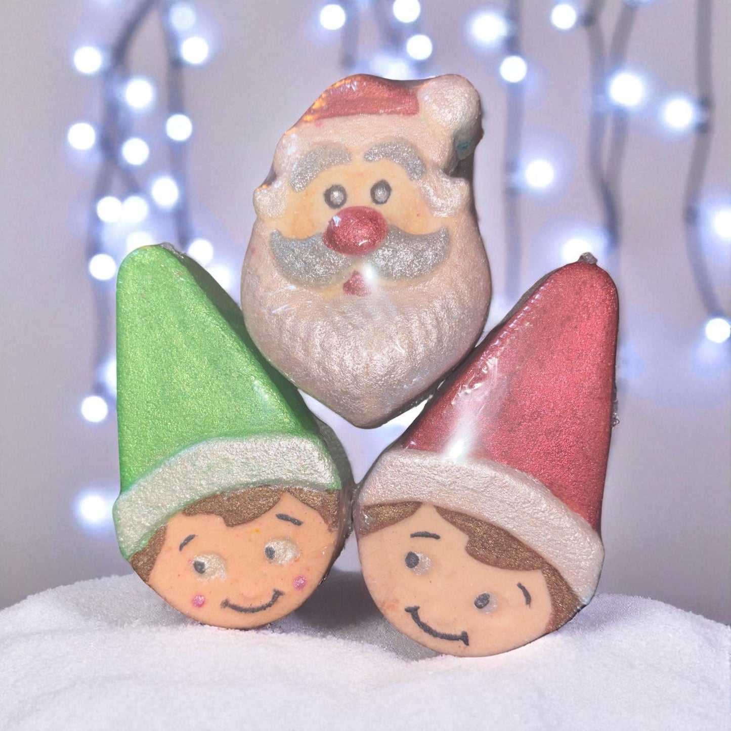 Santa's little helpers bath bomb set for 3.