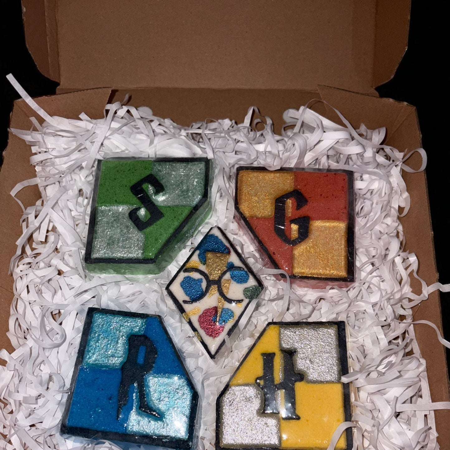 The wizard house bath bomb puzzle set