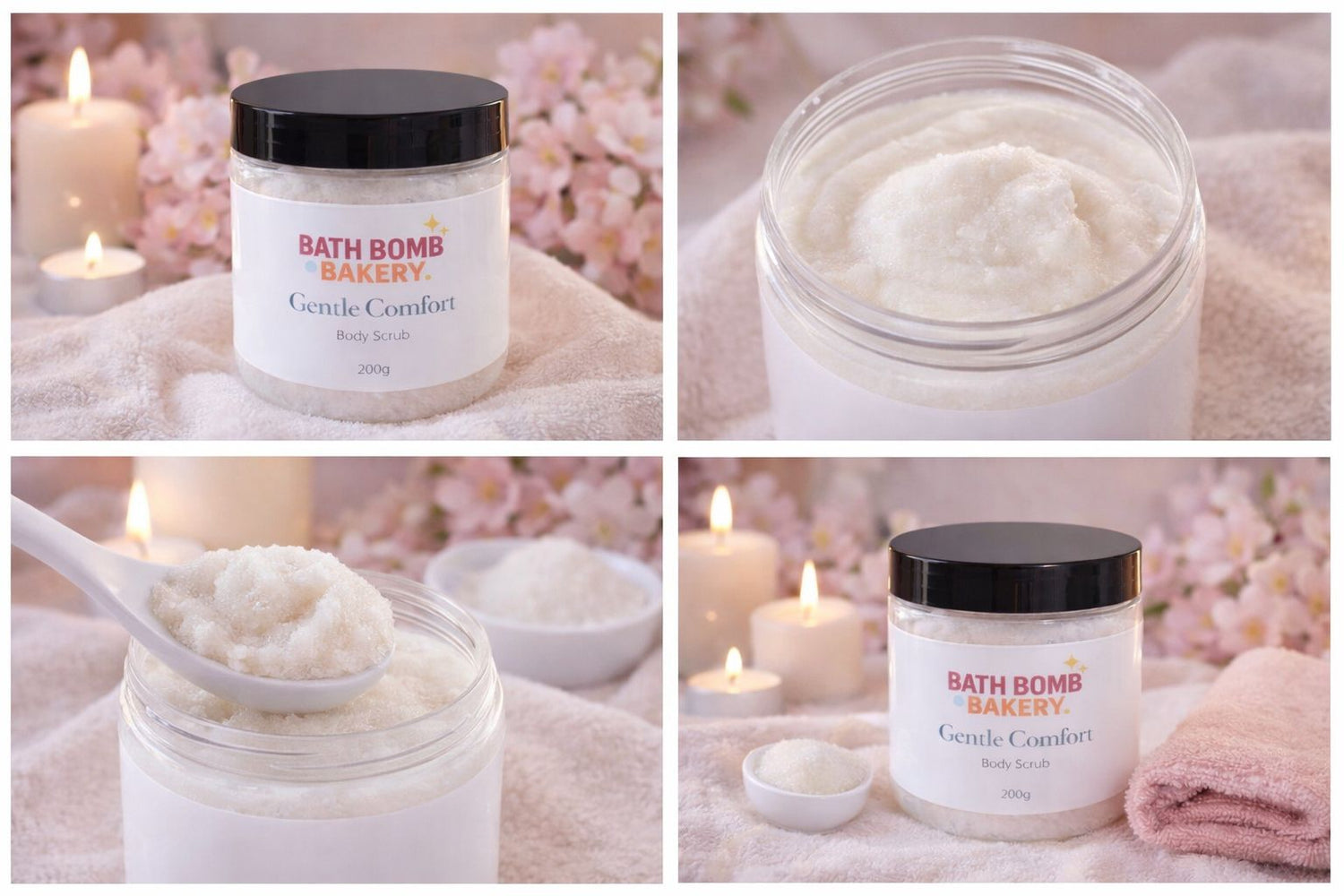 Foaming Body Scrubs