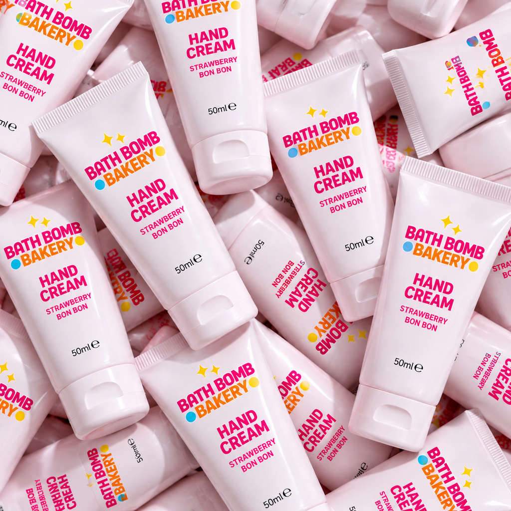 Strawberry Bon Bon Hand Cream 50ml | Moisturising Hand Cream