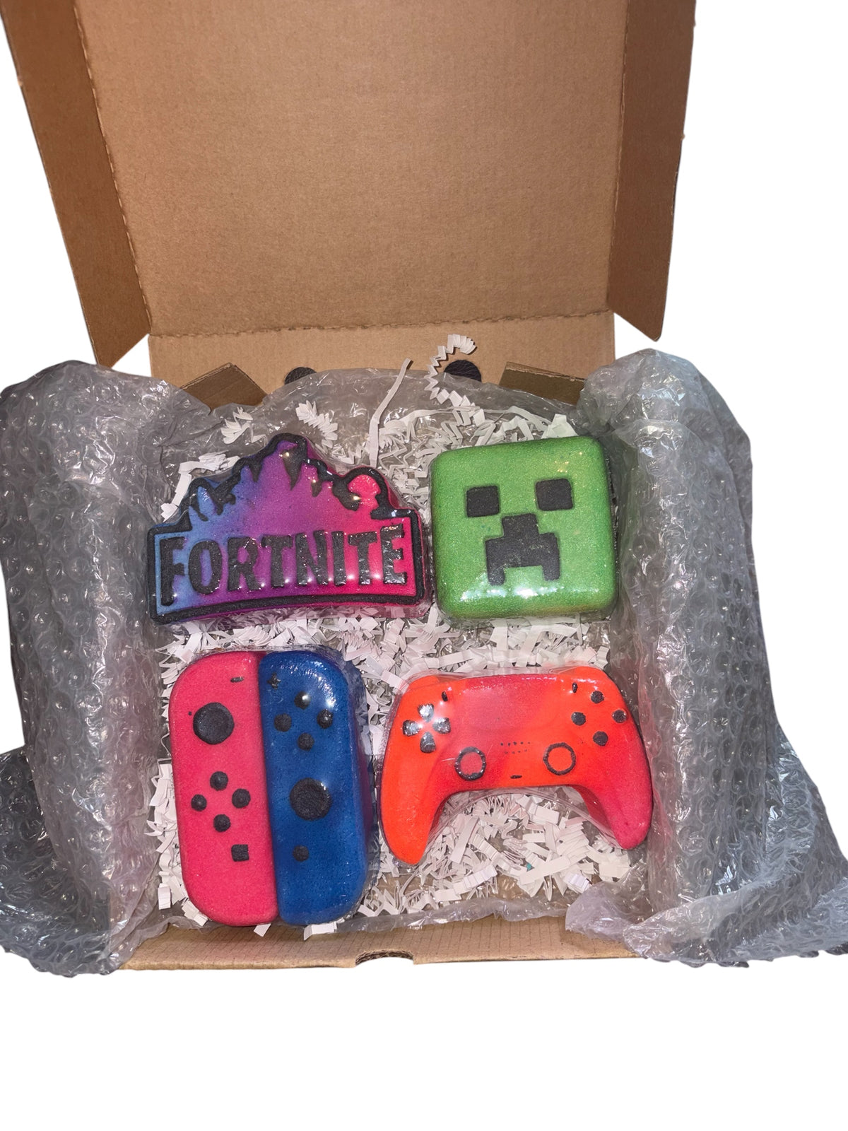 Game night soak set - 5 piece bath bomb set