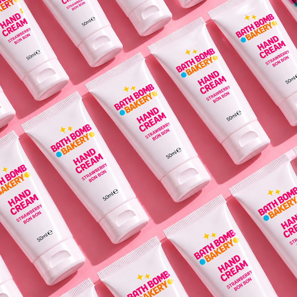 Strawberry Bon Bon Hand Cream 50ml | Moisturising Hand Cream