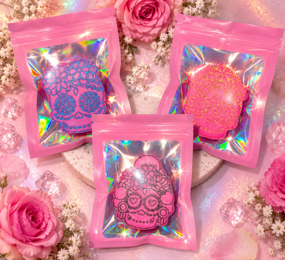 Dragons blood Skull Wax melt shapes 40g