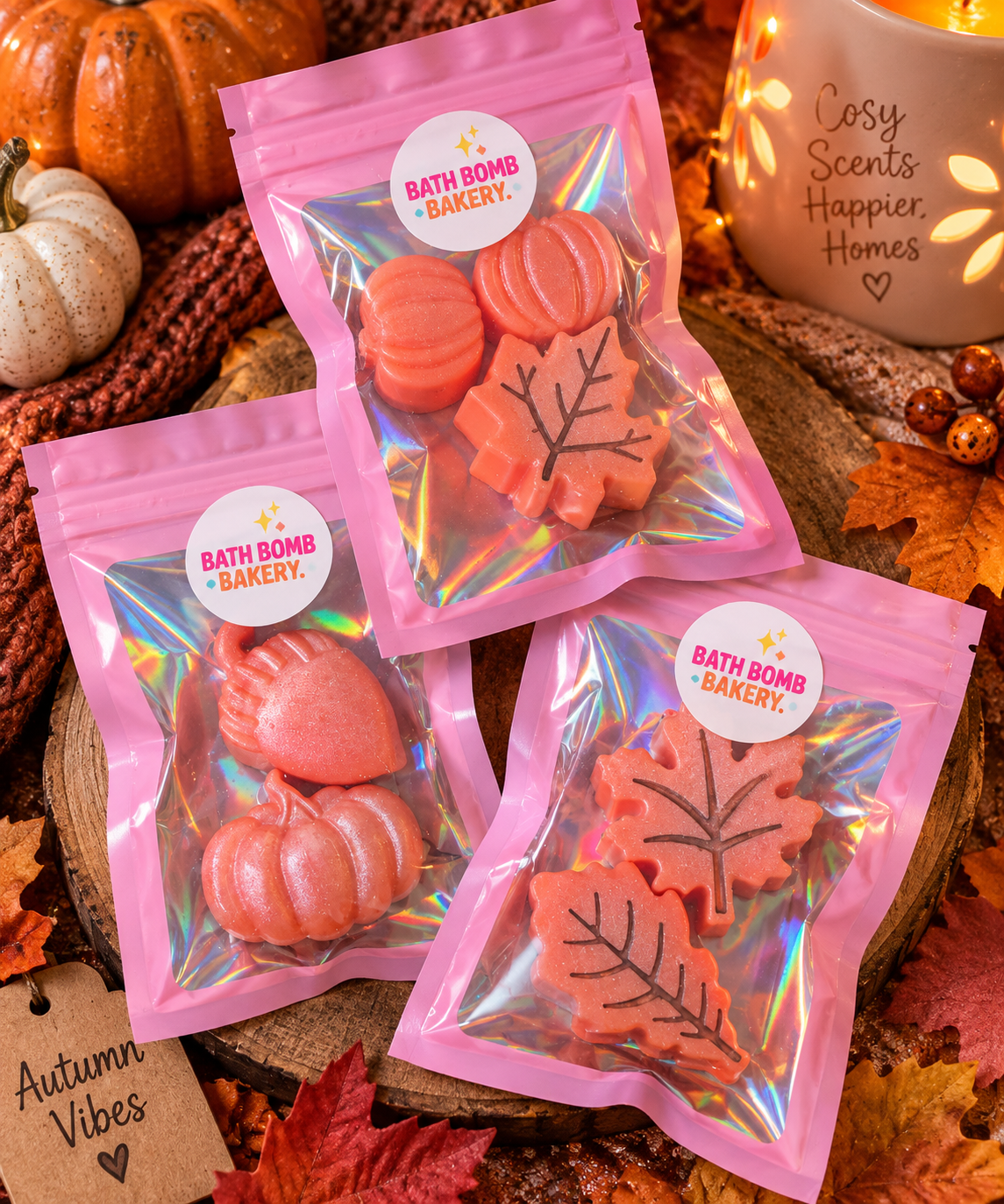 Trolls breath Autumn wax melt shapes