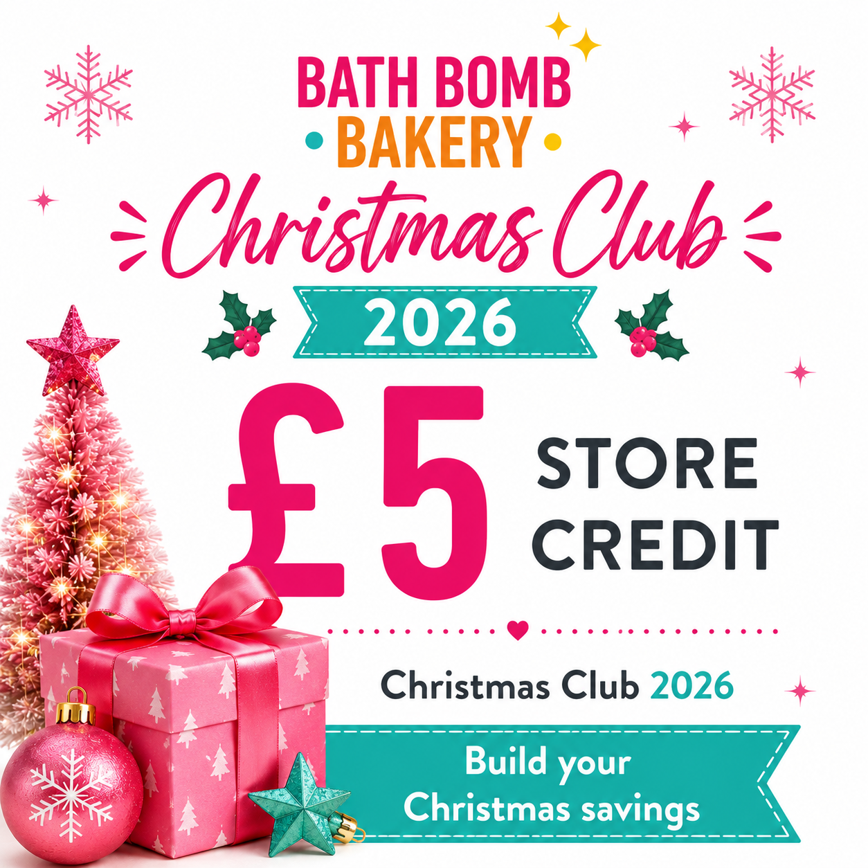 🎄 Christmas Club Savings - £5