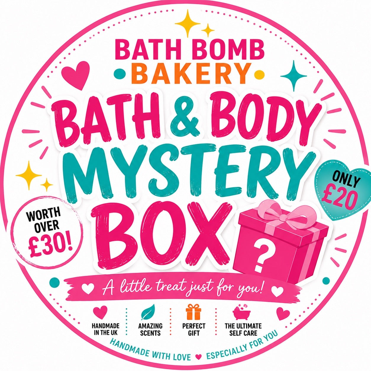 Bath & body mystery box worth  over £30