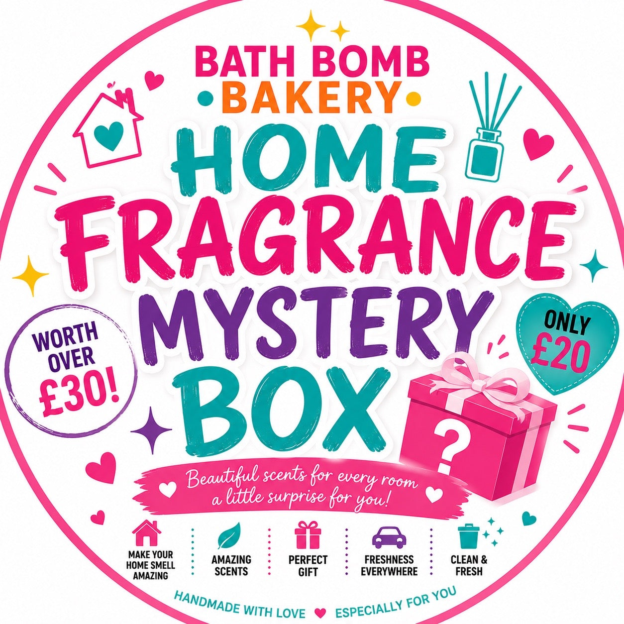 Home fragrance mystery box worth £30