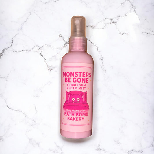 Monsters be gone bubblegum dream mist room spray 100g