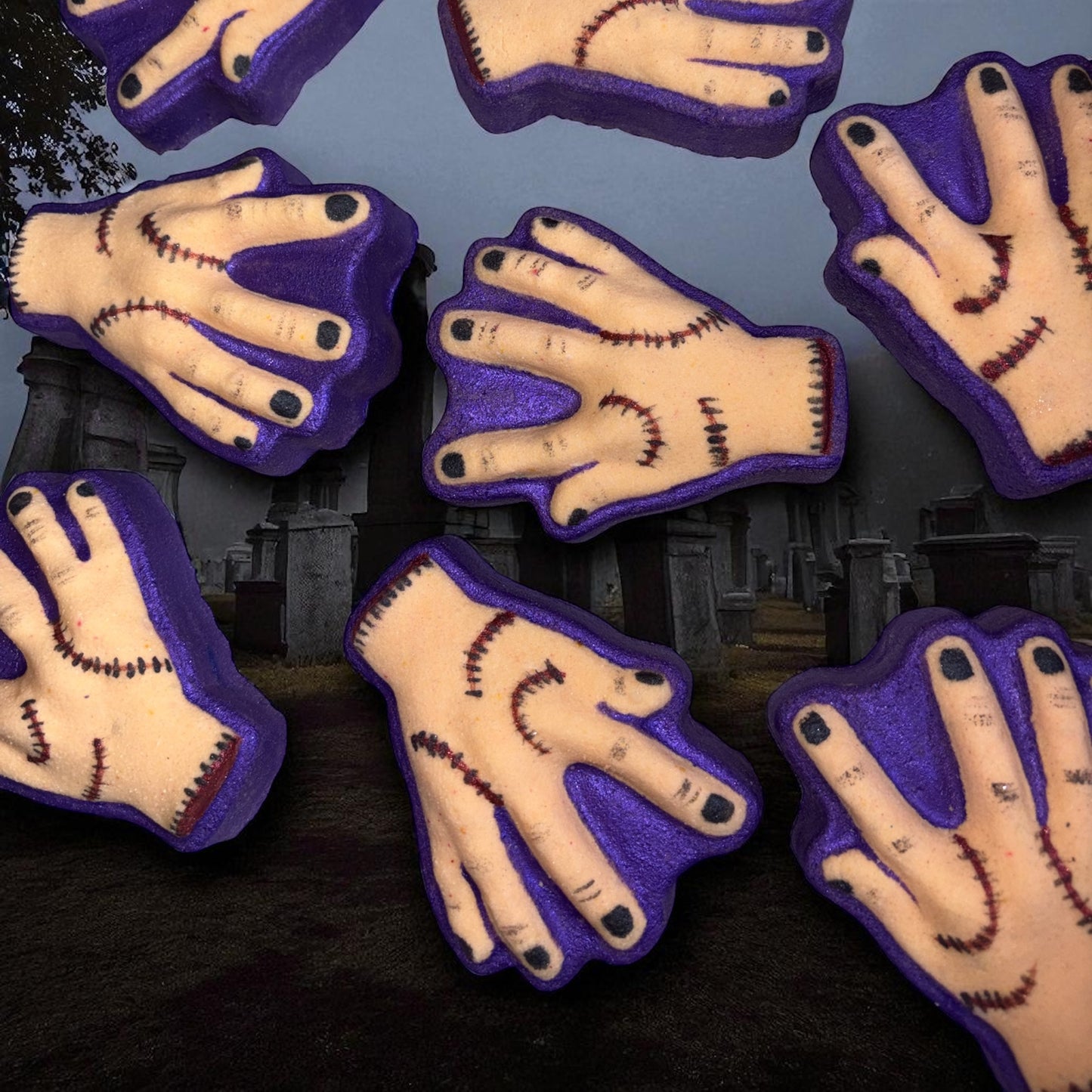 Dark duo bath bomb set