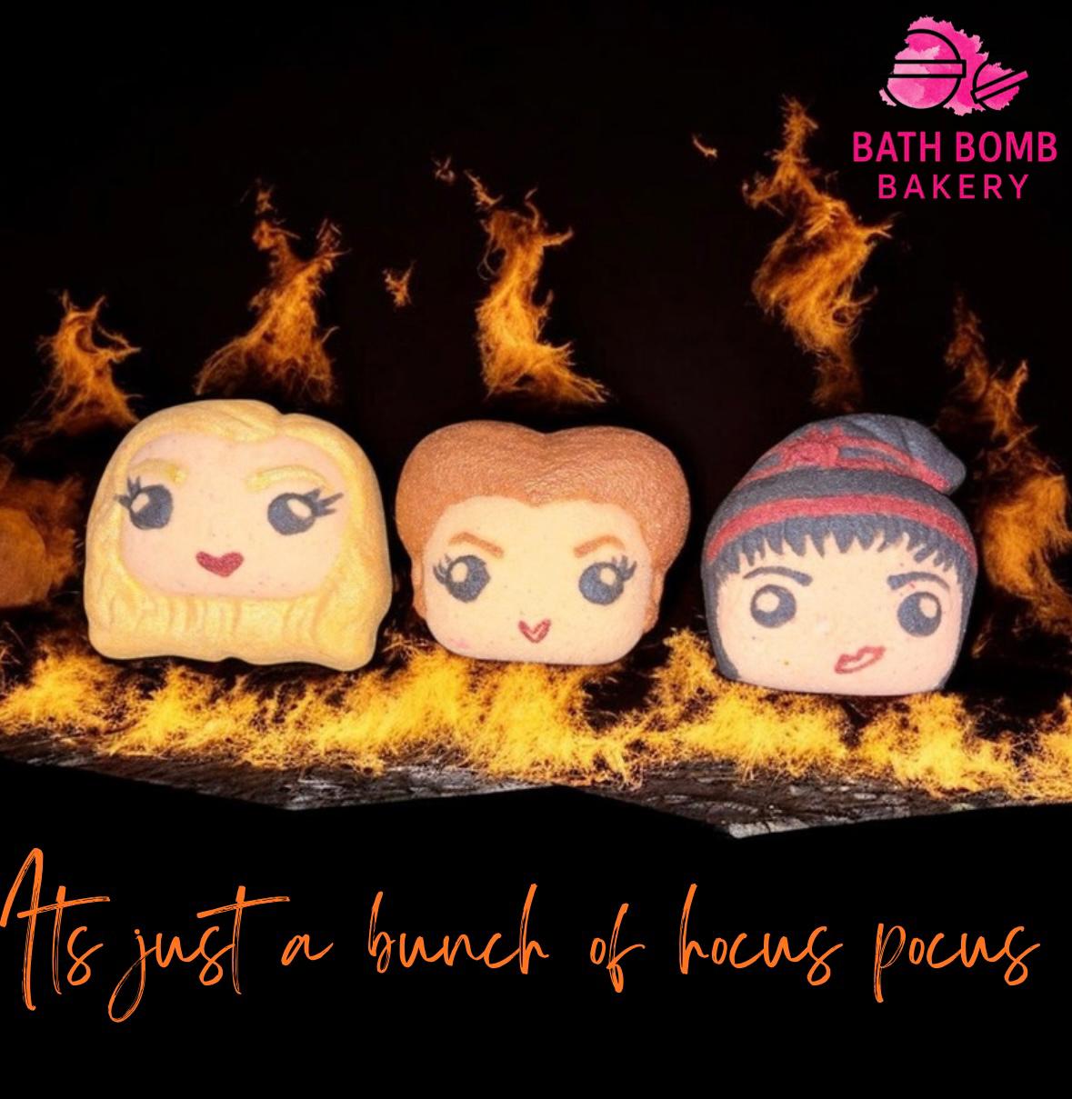 Witchy Sisters Bath bomb Trio