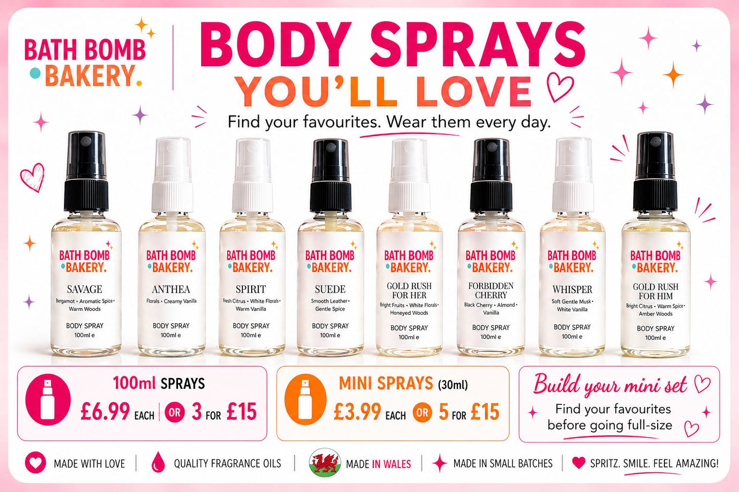 Luxury Body Spray 100ml